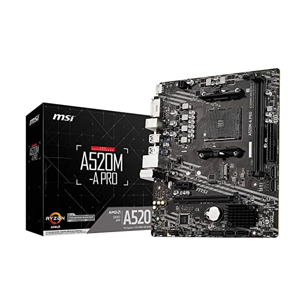 母ちゃんゲーム盤A520M-A PRO 【Ryzen 5000つづき物 (AM4)相応う】【未経験者向け、自作コスパ一般受け真似形】