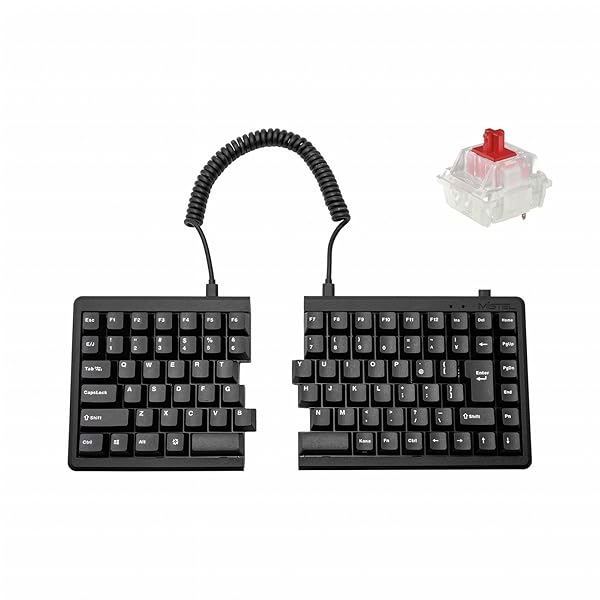 MD770 (日本語申し合わせ/赤軸) 分け隔てる型 鍵盤 有線 88 手当たり 黒いこと PBT 白いことダブル打つこと MX Cherry