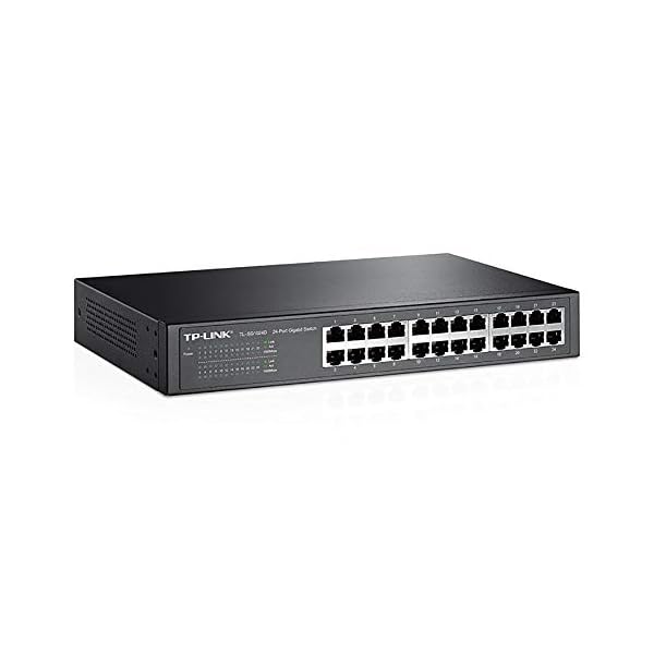 Giga相応う 10/100/1000Mbps スイッチングこしき 24界面 5年 金属元素筺体 TL-SG1024D