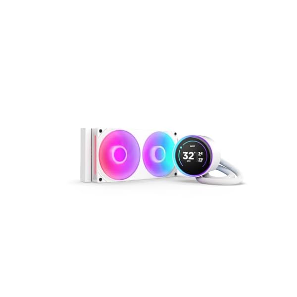 Kraken Elite 240 RGB v2 White 飾り気の無い水冷中央処理装置冷房装置 RL-KR24E-W2 FN2383
