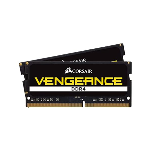 SODIMM VENGEANCE DDR4 記憶装置 32GB（16GB×2）最大限度3200MHz相応う Intel XMP相応う CL22 万覚え帳パソコン用 黒いこと CMSX32G