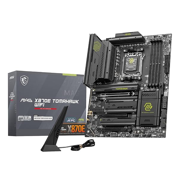 MAG X870E TOMAHAWK WIFI AMD Ryzen 9000/8000/7000つづき物(AM5)相応う ATXお母さんゲーム盤 MB6741
