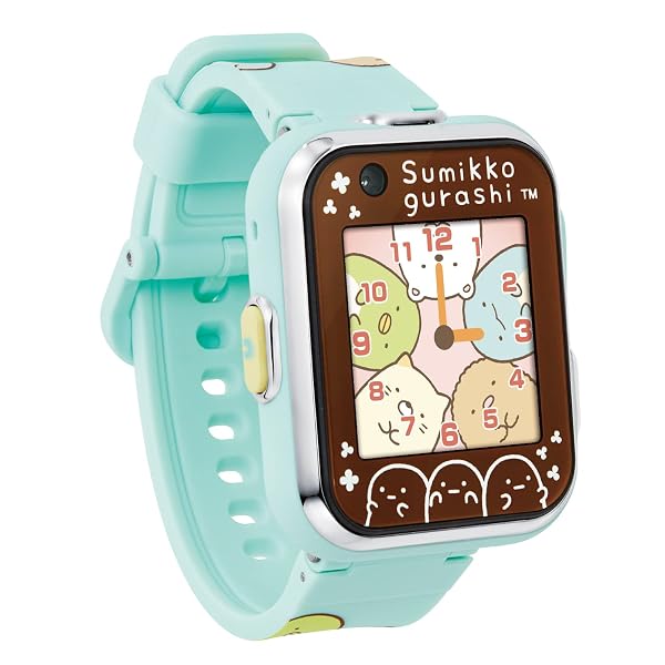 すみっコぐらし すみっコスマートウォッチ カメラ ミントグリーン｜OnederfulShop 8,940円