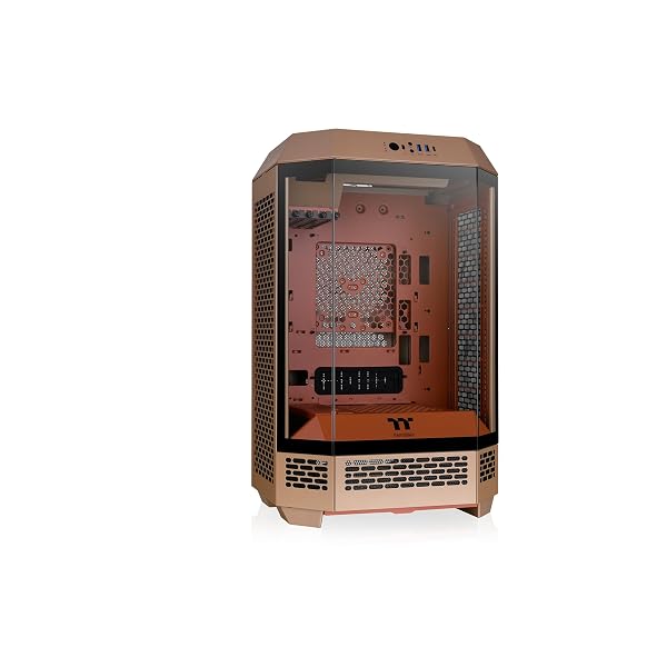 The Tower 300 Gravel Sand 3面強化ガラスパネル採用 八角柱スタイル マイクロタワー Micro-ATX PCケース グラベルサンド CA-1Y4-00SGWN-00 CS9097｜OnederfulShop 22,079円