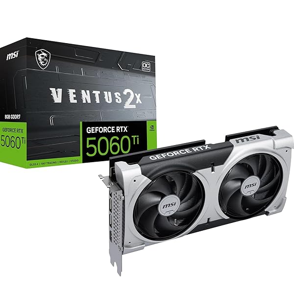 GeForce RTX 5060 Ti 8G VENTUS 2X OC PLUS グラフィックスボード VD9140｜OnederfulShop