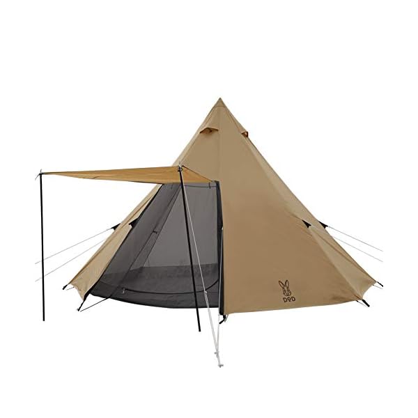 ワンポールテントL 8人用 【収納コンパクト&かんたん設営】 T8-200-TN|OnederfulShop