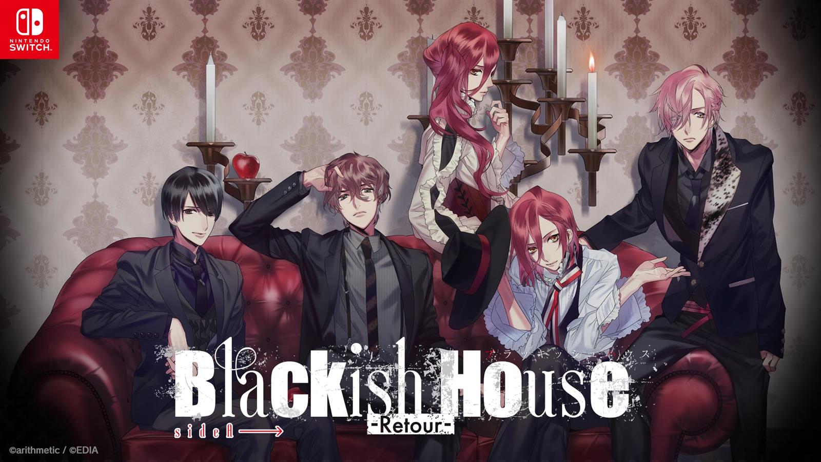 Blackish House sideA -Retour- 特装版 【同梱物】復刻小冊子＋書き下ろしSS / 復刻ドラマCD＋主題歌・BGM集DLカード / 描き下ろしイ ラストを使用した大判アクリルスタンド - Switch