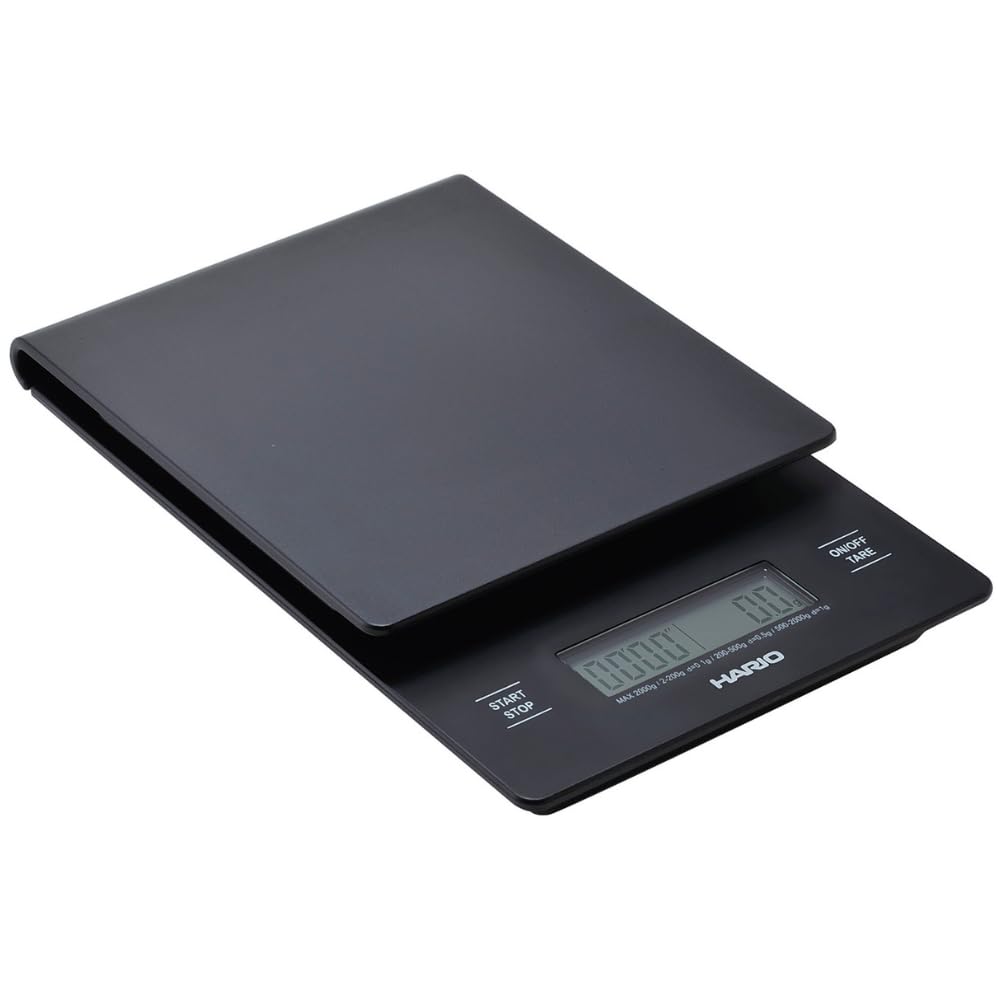 HARIO(ハリオ) V60ドリップスケール ブラック コーヒースケール 計量 プレゼント ギフト 贈り物 VSTN-2000B