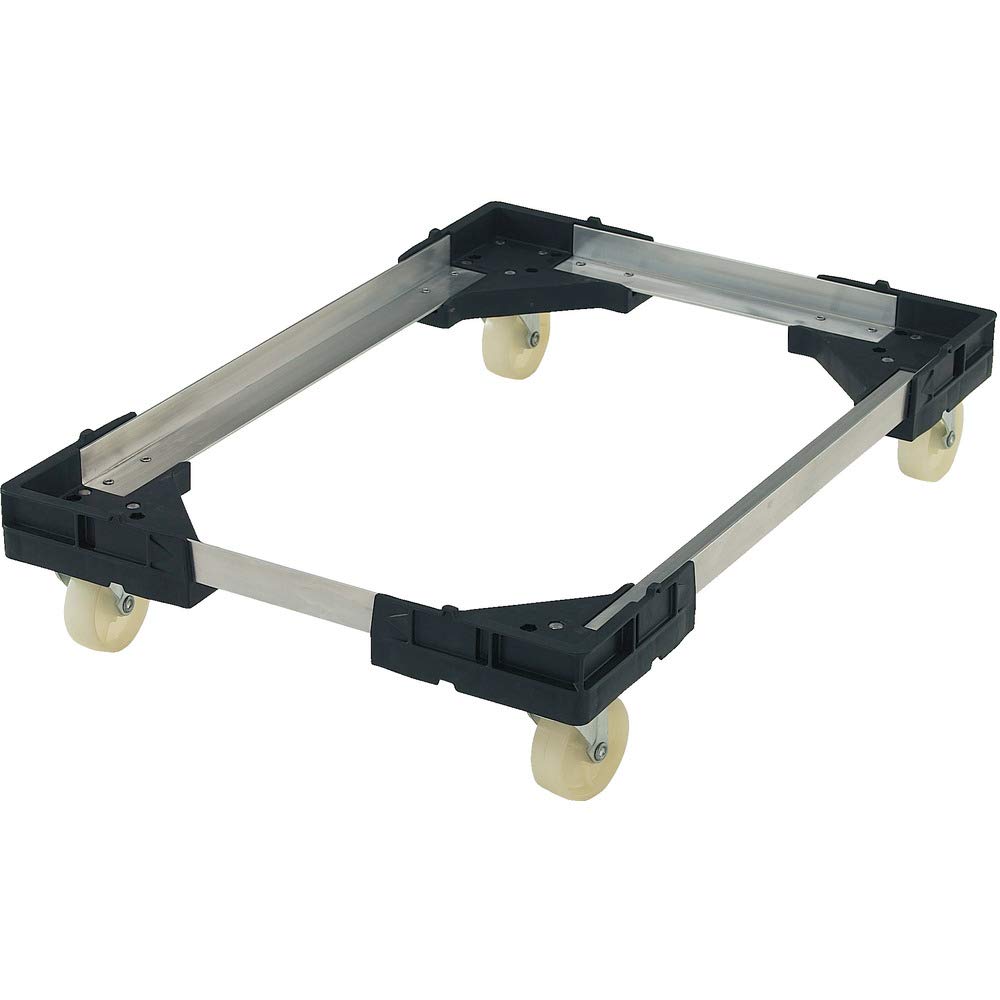 トラスコ中山(TRUSCO) 軽銀手押し車 黒いこと/薄墨色 内寸654×444粍 TALD-75