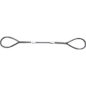 トラスコ中山(TRUSCO) Wスリング A印字機 18mm×3.5m 安全性のある当てはめる掛け目2本垂直方向吊り4.98t 商いものが縄索のより道のりと不服申し立て道のりにズレても抜けにくい 1本ずつビニー ル個装となっている目的受けわたすが楽で汚れない 生み出すこと物埋めあわせ結果責任保険証券(PL)付 GR-18S3.5