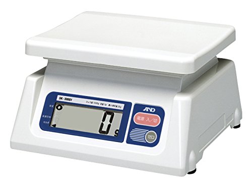 A＆D 取引証明用 デジタルはかり SK-1000i-A2 ≪ひょう量:1000g 最小表示:1g(使用範囲:20g~1000g) 皿寸法:230(W)*190(D)mm 検定付:2地域≫