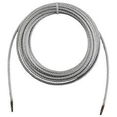 TRUSCO(トラスコ) 手動轆轤用鉄条Φ9×10M用(切りっ放し) WW910