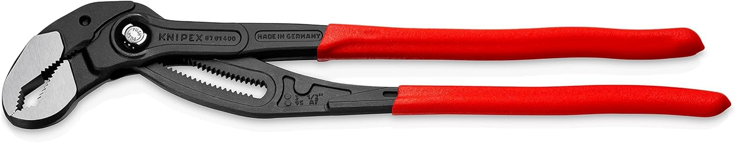 クニペックス KNIPEX 8701-400 コブラXL ウォーターポンププライヤー400MM