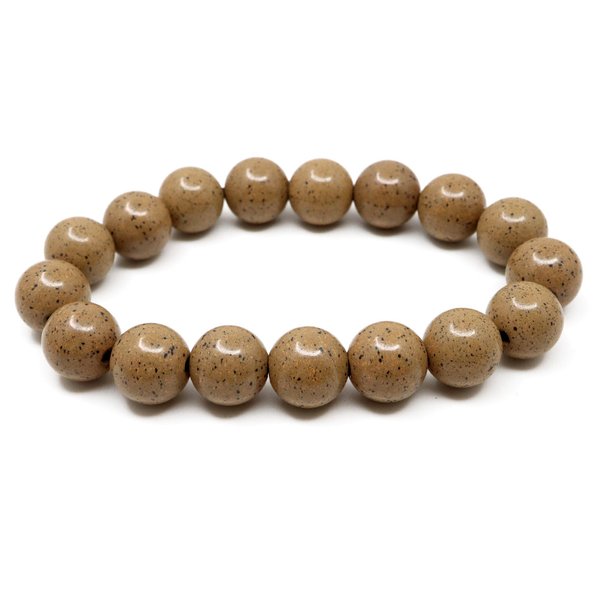 楽天市場】北投石 ブレスレット 8mm 黒色 ブラック マイナスイオン