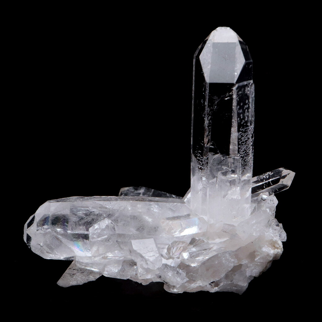 天然 水晶 クラスター 66g ブラジル ゼッカ産 透明感が美しい ゼッカクォーツ 原石 天然石 1点物 パワーストーン 贈り物 ギフト プレゼント クリスマス