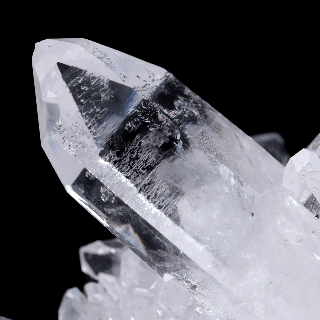 トマスゴンサガ産 水晶クラスター 透明感 水晶 原石 自然石①-
