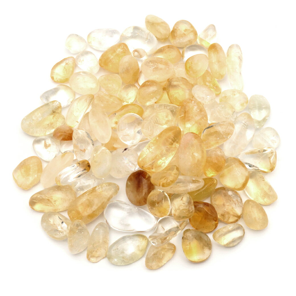 楽天市場】シトリン 黄水晶 さざれ石 本物 サイズ小 1kg まとめ売り お