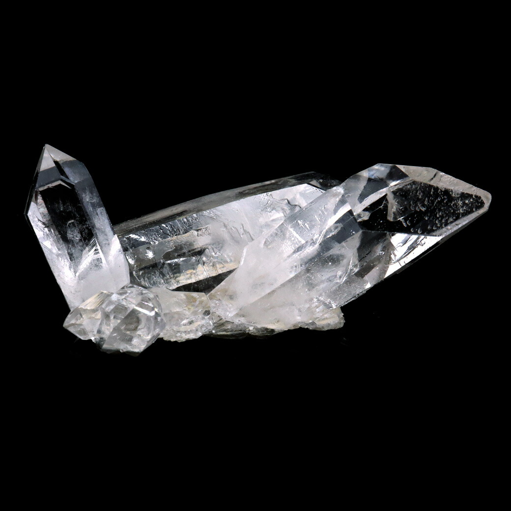 天然 水晶 クラスター 61g ブラジル ゼッカ産 透明感が美しい ゼッカクォーツ 原石 天然石 1点物 パワーストーン
