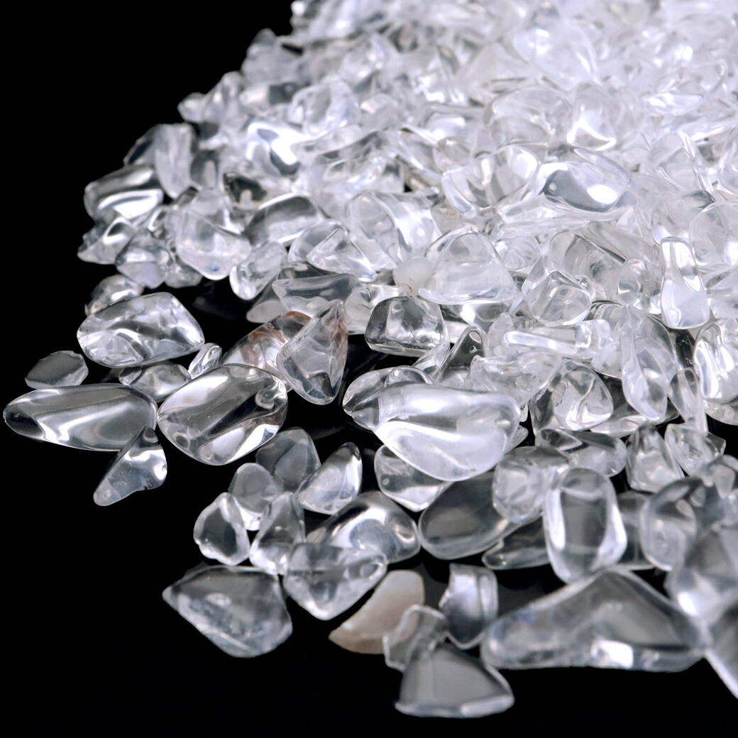 楽天市場】天然 水晶 さざれ 中粒 500g AAAAA ブラジル産 天然石