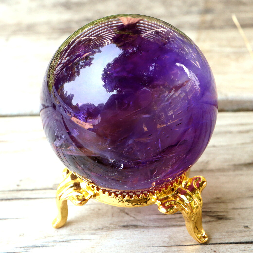 楽天市場】アメジスト 26～28mm 丸玉 スフィア 天然石 パワーストーン