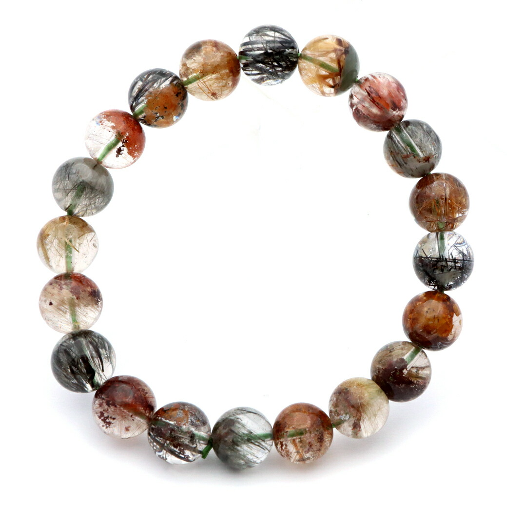 楽天市場】ガーデンとルチルの共生 透明感抜群 開運・金運のお守り MIX