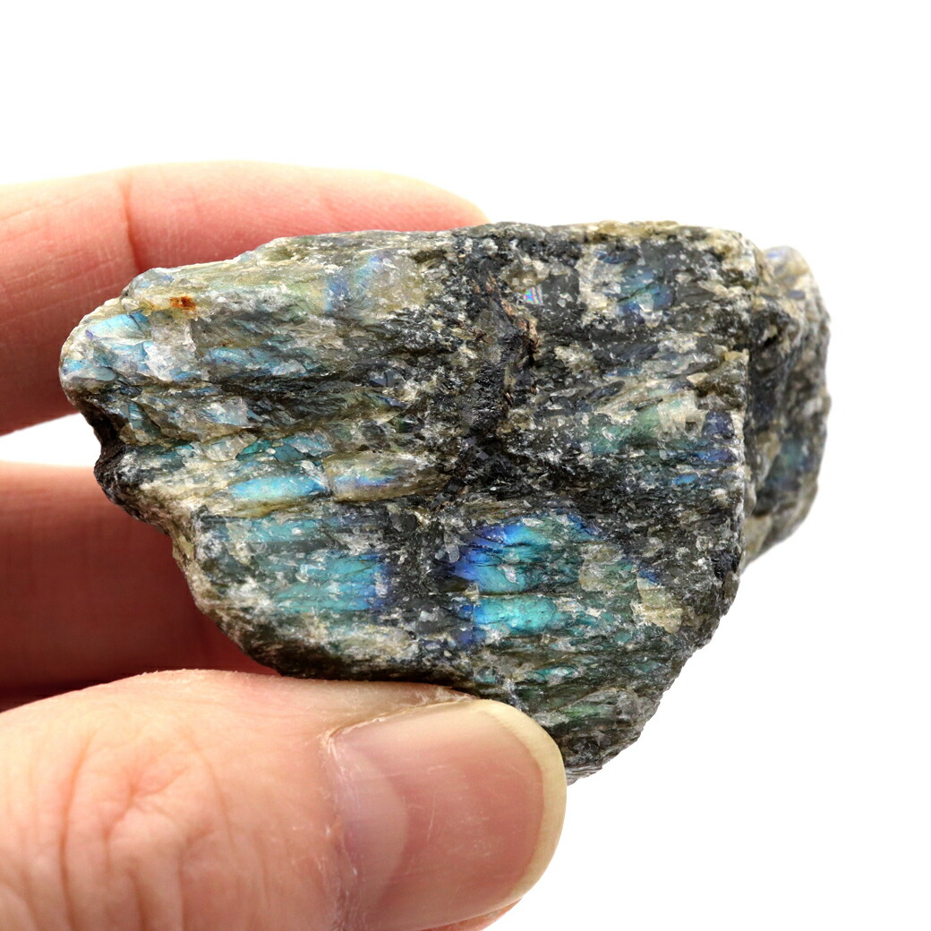 楽天市場】ラブラドライト 原石 鉱物 648g 1点もの シラー 天然石