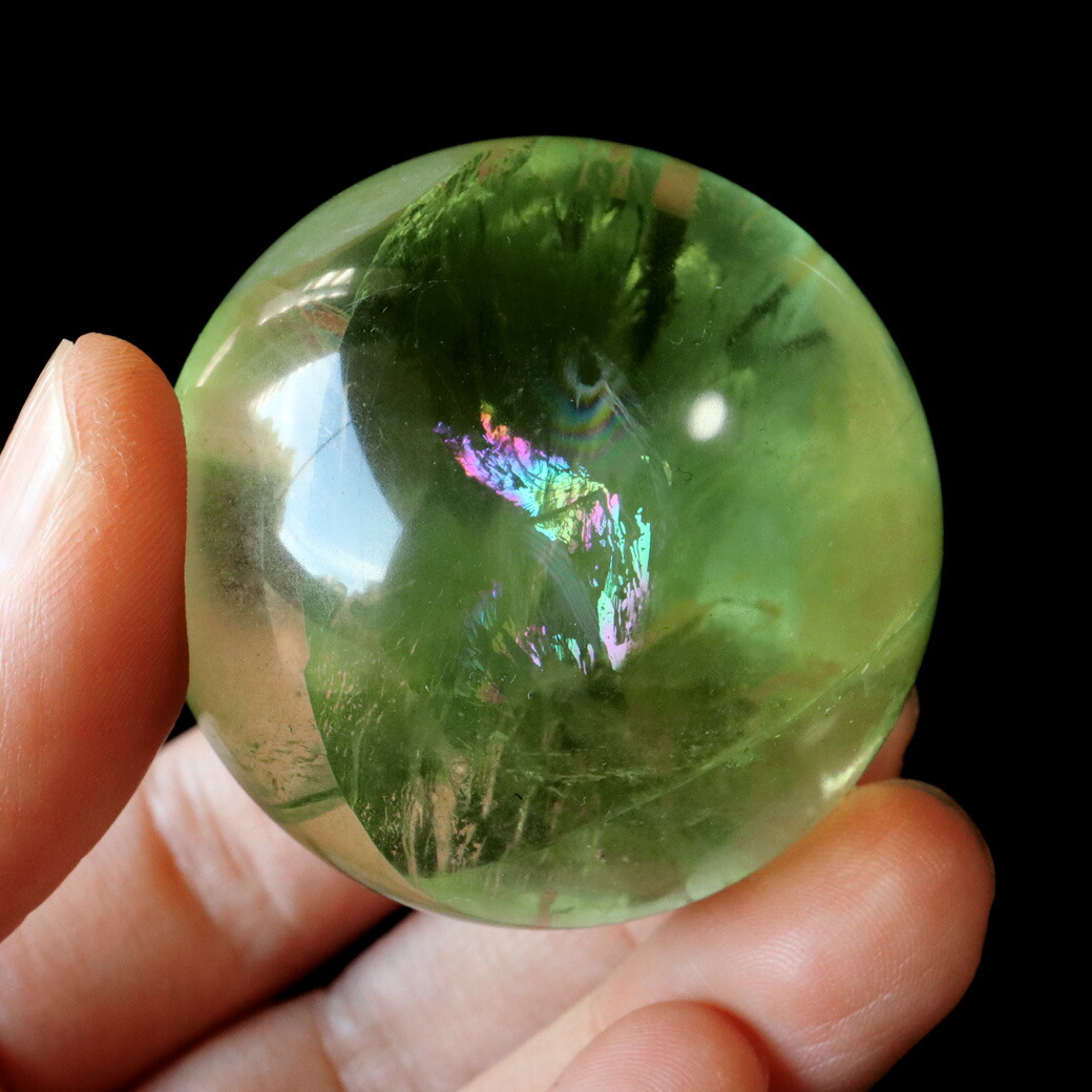 楽天市場】グリーンフローライト 約30mm 丸玉 スフィア 天然石