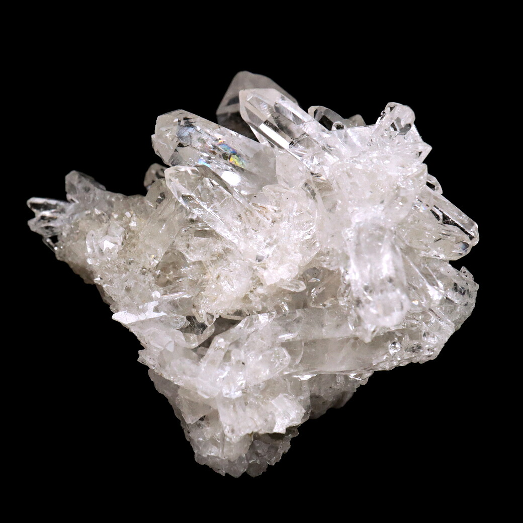 天然 水晶 クラスター ミニ 20g ブラジル ゼッカ産 透明感が美しい ゼッカクォーツ 原石 天然石 1点物 パワーストーン クリスタル 結晶 浄化 置き物