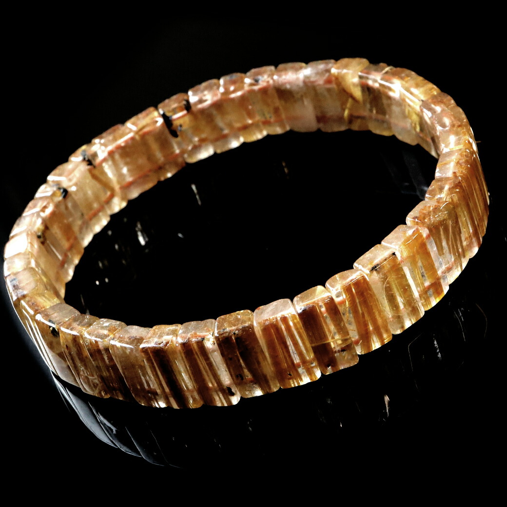 楽天市場】タイチンルチル バングル タイチンルチルクォーツ