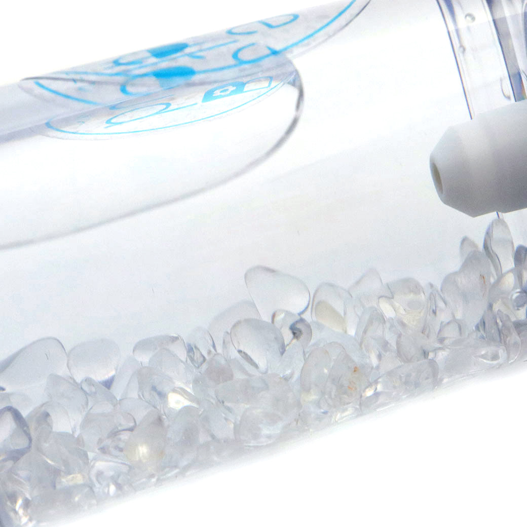 水晶さざれ石入りスプレー霧島鉱泉水自然ケイ素天然水使用ベルビュレBellebulle空間浄化用ミストおうち時間Crystal日本製