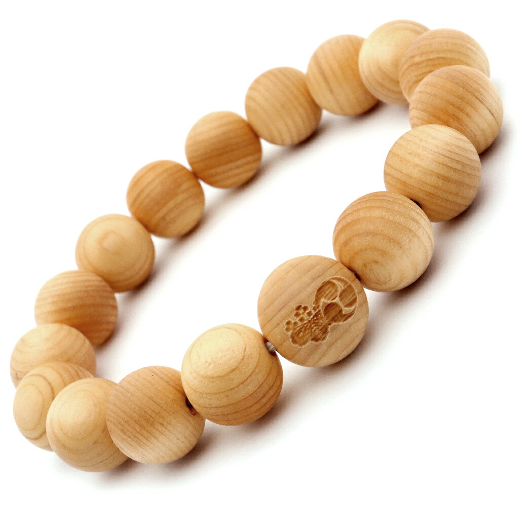 楽天市場】高野山参道霊珠 杉 ブレスレット 11mm 木箱付き 世界遺産