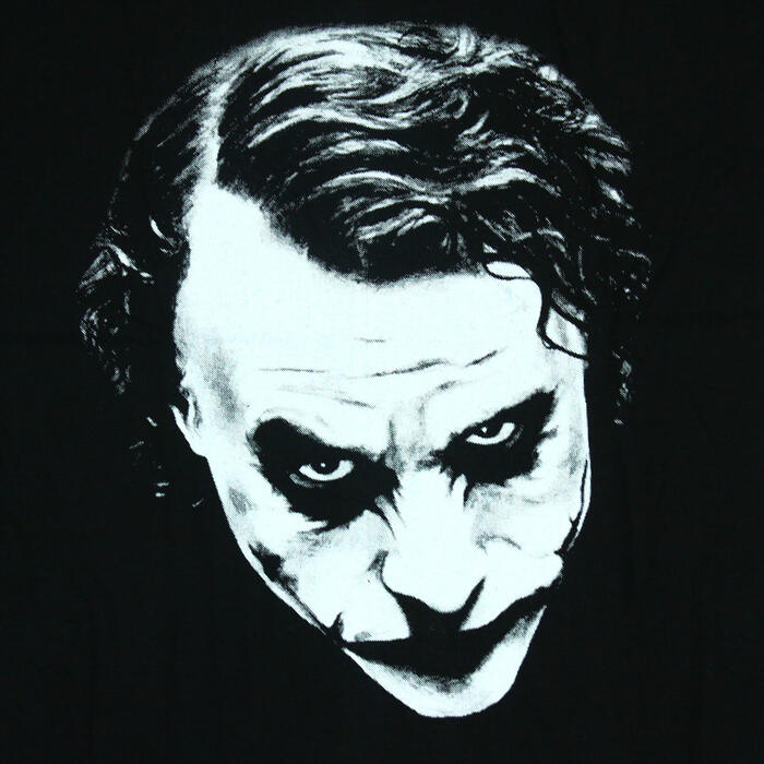 楽天市場 送料無料 Broadway 映画tシャツ コットンtシャツ ブラック メンズ ジョーカー Joker ダークナイト ヒース レジャー バットマン おしゃれ スケーター ストリート系 M L Xl 大きいサイズ 半袖 メンズファッションone Sky