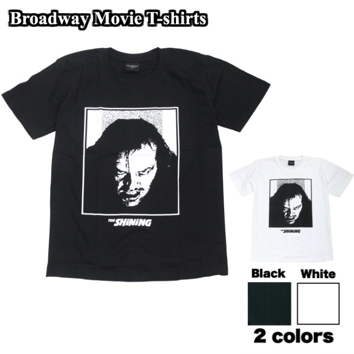 楽天市場】デザインTシャツ Broadway Shining シャイニング 映画T