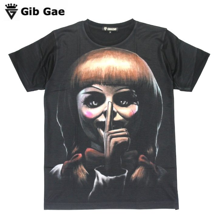 00s アナベル ムービーTシャツ ホラー 映画 激レア 10s アナベル ホラー 映画 Tシャツ 死霊館 | 古着 映画Tシャツ