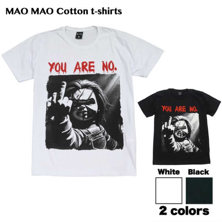 M新品ホラー映画CHILDPLAYチャイルドプレイ チャッキTシャツムービー メンズ Tシャツクリックポスト対応可CHILD PLAY チャイルドプレイ チャッキー\u0026ティファニー 映画TシャツホラーＴシャツ  キャラクターブラック 黒 赤 白 サイコパス男女兼用 半袖 TSHIRTS 殺人鬼ハート スラッシャー MOVIE レディース | THE  MATERIAL