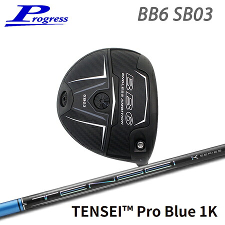Progress(プログレス) BB6 SB03 Driver + TENSEI Pro Blue 1K【カスタムオーダー】｜one2one