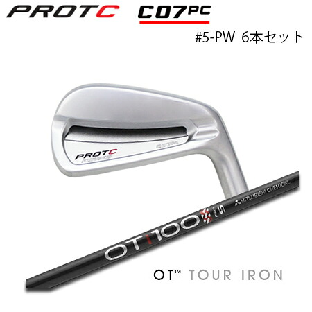 PROTOCONCEPT(プロトコンセプト) C07PC FORGED IRON #5-PW(6本セット) + OT TOUR Iron【カスタムオーダー】｜one2one