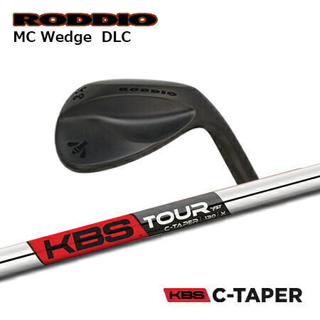 RODDIO(ロッディオ) MC Wedge DLC + KBS C-TAPER【カスタム購入注文】 スポーツ・アウトドア-メンズクラブ-ウェッジ