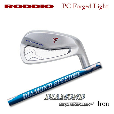 RODDIO PC Forged #7〜PW 4本セット 2022年モデル RODDIO（ロッディオ） PC FORGED アイアン 4本