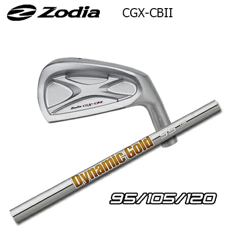 Zodia(ゾディア) CGX-CB II + Dynamic Gold 95/105/120【カスタム購入注文】 メンズクラブ-ゴルフ