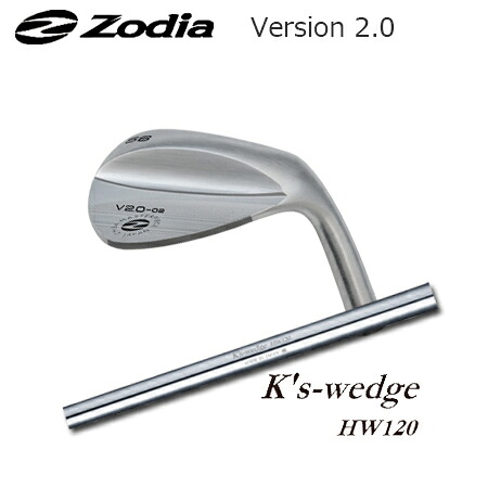 Zodia(ゾディア) CHIBA MASTER PIECE  V2.0 + K\u0027s-wedge HW120【カスタム購入注文】 ウェッジ-メンズクラブ