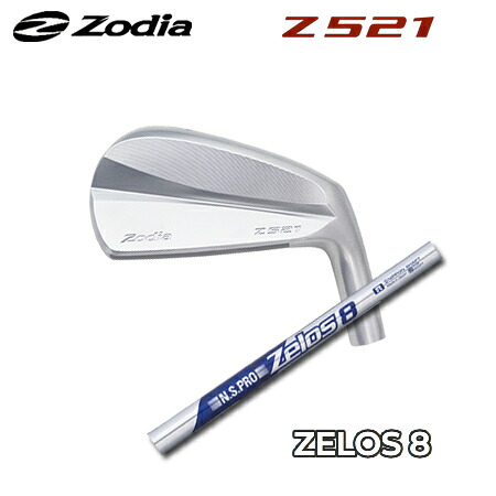 Zodia(ゾディア) Z521 + N.S.PRO Zelos 8【カスタム購入注文】 ゴルフ-クラブ-メンズクラブ