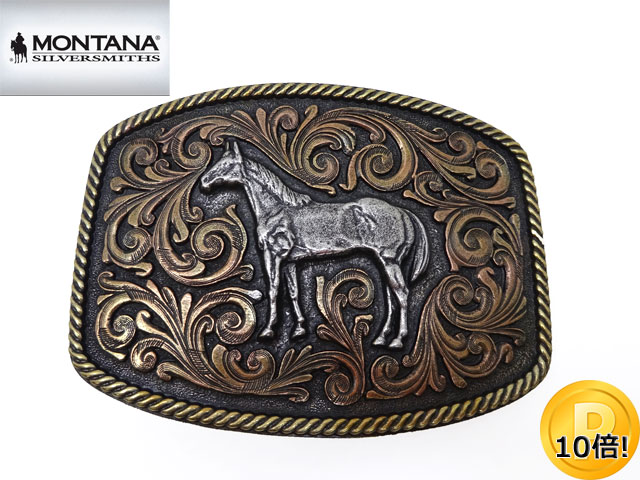 ホース エングレーブ アンティークシルバー ウエスタン カウボーイ アメリカ ａｎｄ ホース アメリカ 馬 ウエスタン ネコポス メール便 対応 上野 バイカー バックル 45mm幅対応 アメ横 ｈａｌｆ Montanaから定番ウエスタンバックルの入荷 ローピング 石原