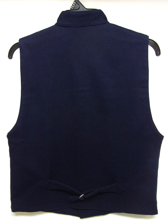 兵服科目 Usa Frontier Classics メンズ ウール 子軍テーマ上上 Gettysburg Vest ネイビイブルー 立カラー アメリカ合衆国 ディキシー 軍器機 ウエスタン カントリー 牛飼い 乗り馬 衣装 場景 パフォーマンス アメカジ ミリタリー アーミー 上野 アメ横 石原売店 貨物輸送