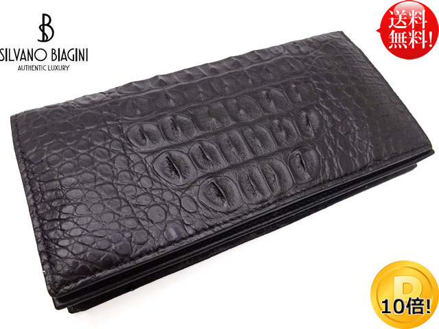楽天市場】□SILVANO BIAGINI□ ワニ革 イタリア製 クロコダイル 背