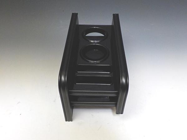 10%OFFクーポン配布中！ 【売り切り お買い得】N BOX JF5/JF6(23/10～） フロントカップホルダー　ブラック　オールブラック カスタム カスタムパーツ 車内収納 高級感 インテリア性 ドリンクホルダー 日本製 自社製作 職人仕上げ カー用品