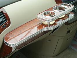 22色から選べる イプサムMC後(03年~)フロントテーブル カップ2個仕様 カスタム カスタムパーツ 車内収納 高級感 インテリア性 ドリンクホルダー 日本製 自社製作 職人仕上げ カー用品|one creation