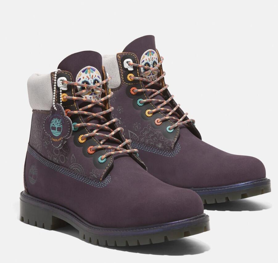 1点境界線 メンズ ティンバーランド  29コマーシャル Timberland ディア・デ・ムエルトス 6in ウォータープルーフブーツ Dia de Muertos 6-Inch Waterproof Boot