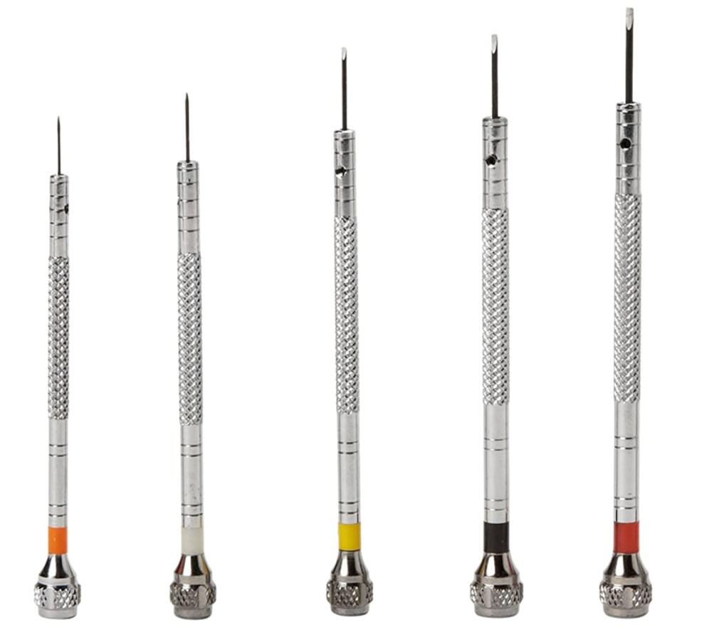呼びりんジョン Bergeon 55－605 2868の書き割り5 Crメッキ 金管楽器Screwdrivers 時辰儀取りつくろう一揃いの道具 時辰儀取りつくろう物の具  １番ウッド ステンレス鋼