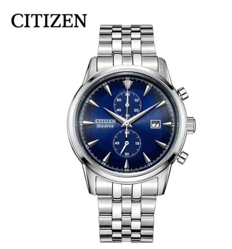 シチズン CITIZEN 腕時計 CA7001-87L エコ・ドライブ クロノグラフ カレンダー メタルベルト メンズ 並行輸入品